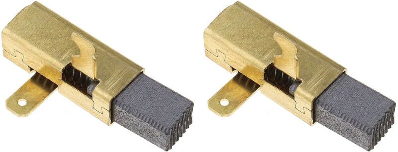 Trade-shop - 2x Motorkohlen / Kohlebürsten / Kohlestifte 6,3x10x17,5mm kompatibel Festool ts 55, ts 55 q, ts 55 ebq, ts ...