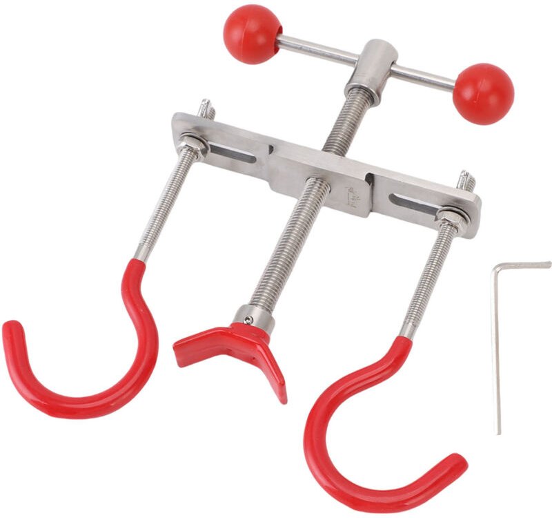 2 Iron Foot Bath Wooden Barrel Racks Multi-Directional Wheels & Metal Tray Ideal for Flower Pots, Gas Cylinders & Tanks ...