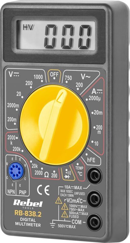 REBEL RB838 v.2 Multimeter