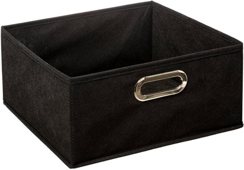 Stoffkorb 31x15cm mix n modul schwarz - 5five