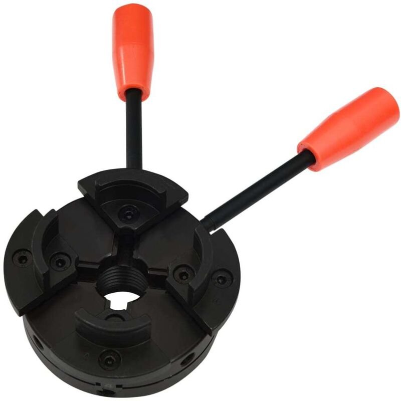 4-Backen-Drechselfutter mit M33 Aufnahme Stahl 100 mm Vidaxl