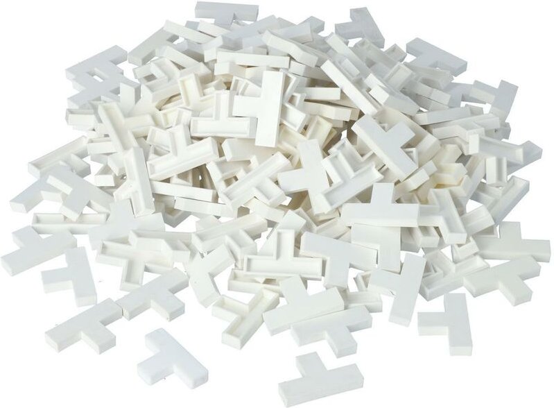 Fliesenabstandhalter Fliesen T-Stücke 8 mm 200 Stück-Beutel