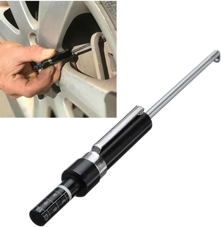 Bremsbelagdickenmesser, Bremsbelagprüfer für Autos, Messwerkzeug