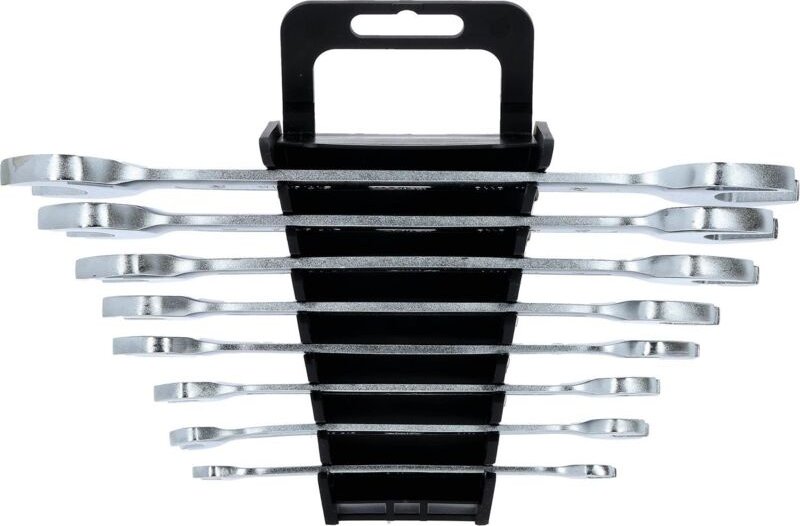 Doppel-Maulschlüssel-Satz, 8-tlg, 6x7-20x22mm