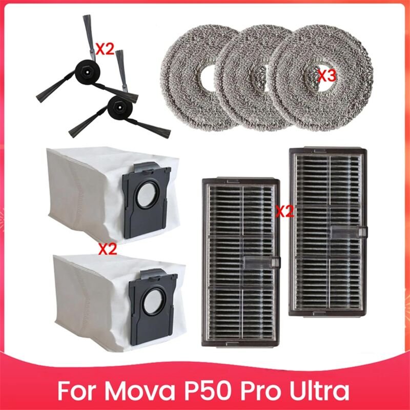 Ersatzteilset für P50 Pro Ultra Staubsauger