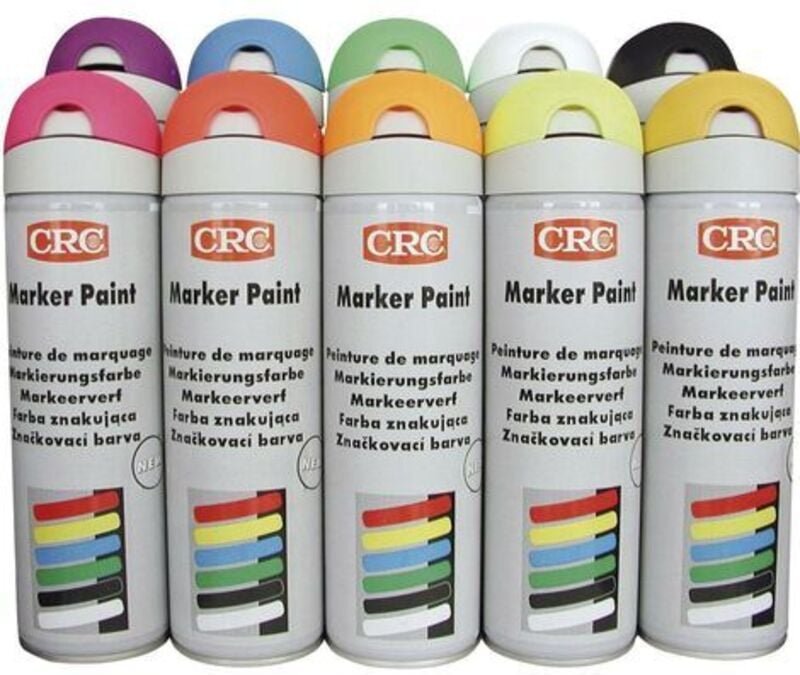 Crc 10165-AA marker paint Markierungsfarbe Orange (fluoreszierend) 500 ml