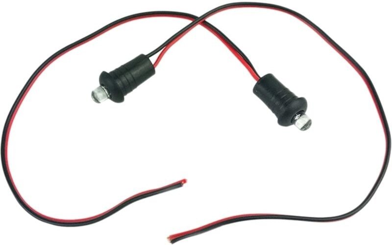 Tlily - 2 Pcs 12V Blau Blinkende Dummy Gefälschte Auto Alarm Dash Mount led Licht Motorrad Zubehör