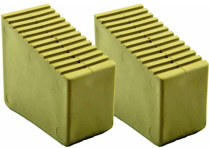 Gummifüße für Holzstehleitern 3-8 Sprossen Kleine HB40 - 2 St. - Halbau