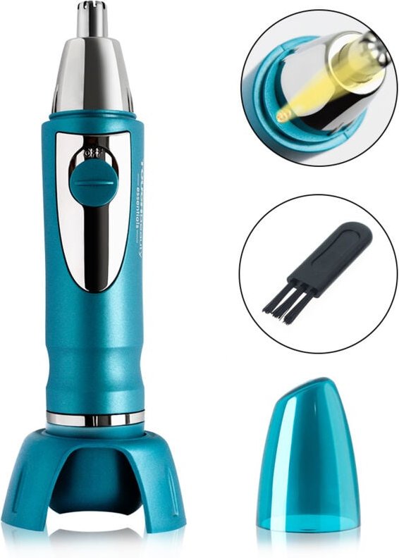 Nasen-/Ohrhaarschneider, Nasenhaarschneider, Rasierer, schmerzloser Gesichtshaarschneider für Männer und Frauen, batteri...