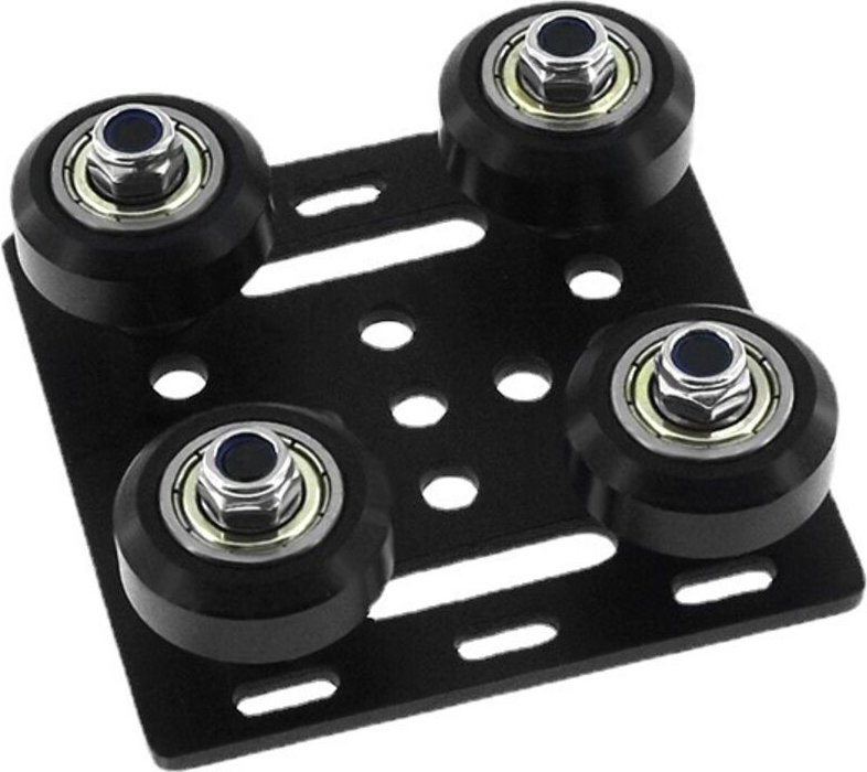 Portalbauplatte, V-Nut-Riemenscheibe, europäisches Aluminiumprofil 2020, Zubehör für 3D-Drucker