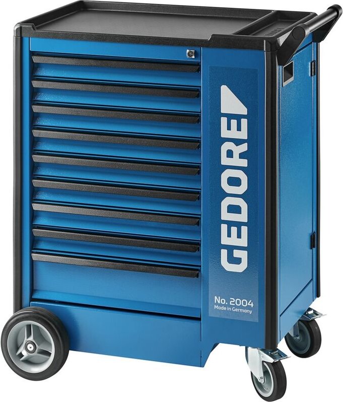 Werkzeugwagen mit 9 Schubladen, Nr. 2004 0810 - Gedore