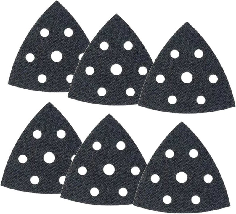 Ersatzklett 93x93x93mm selbstklebend Dreieck für Metabo dse 280 Intec, dse 300 Intec, Black & Decker BDCDS12N, Meister M...