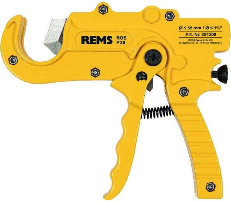 Rems - Rohrschere p 63 s mit Schnell-RL Rohre d d 63 mm - 2