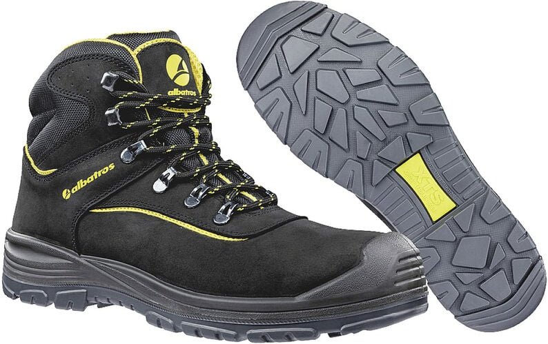 Thumbnail - Albatros 631330-45 Sicherheitsstiefel S3 Schuhgröße (EU): 45 Schwarz, Gelb 1 Paar