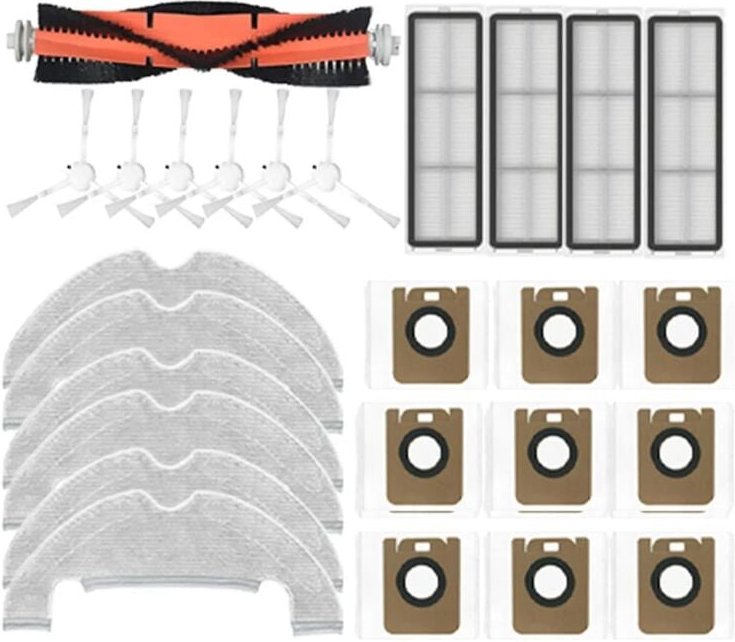 für Roboter-Staubsauger Hepa-Filter Mopp Hauptseitenbürste