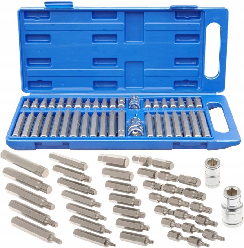 Set Bits Köpfe Bits Schlüssel Köpfe Schlüssel Imbus Hex Torx Spline 40-teilig