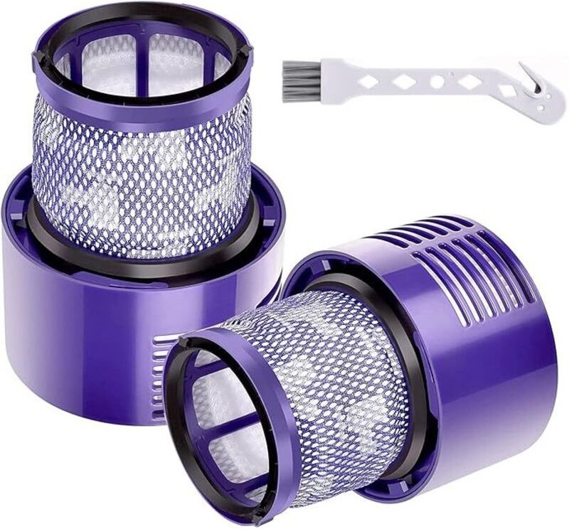 2er-Pack Ersatzfilter für Cyclone V10 Staubsauger – Kompatibel mit Absolute/Animal/Total Clean/SV12 – Einfache, werkzeug...
