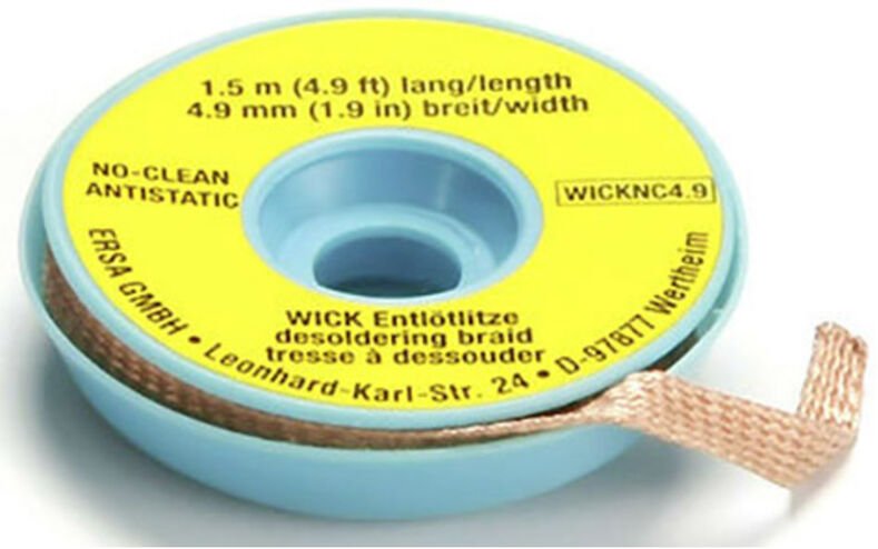 Ersa - Entlötlitze Länge 1.5 m Breite 4.90 mm