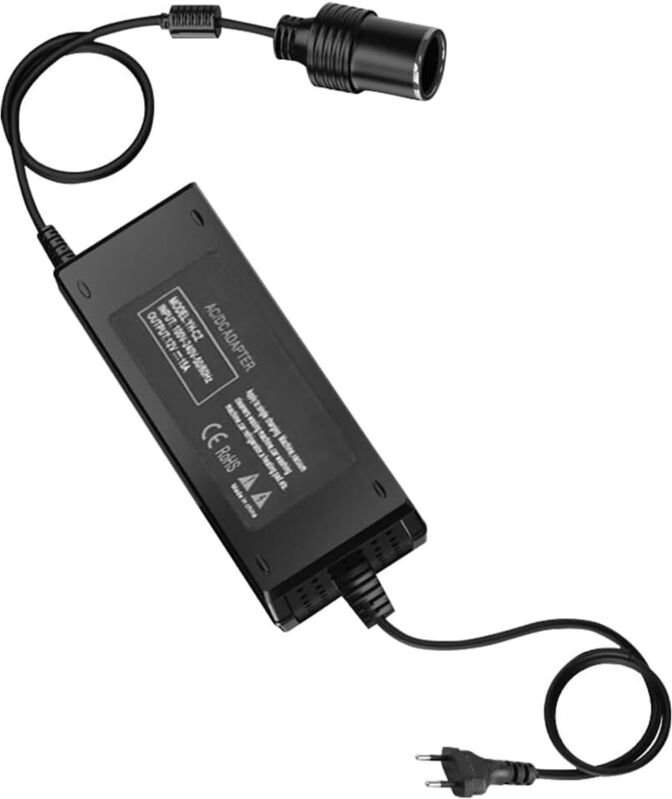 220-V-auf-12-V-Zigarettenanzünderadapter, Kfz-Zigarettenanzünder-auf-Netzstecker-Adapter, 220-V-auf-12-V-Netzteil, für A...