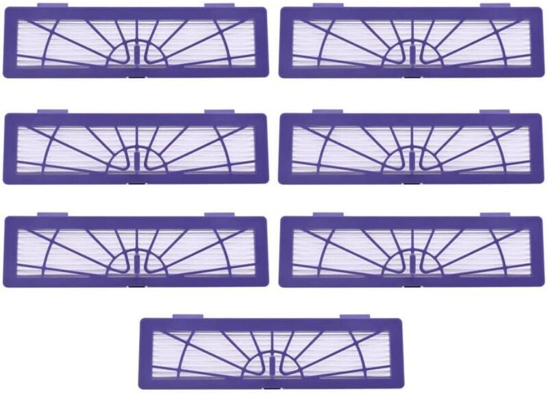 Kompatibel mit den Saugrobotern Neato D3, D5, D70, D75, D80, 70E und D85 – Ersatzfilter – Zubehör für Saugroboter, 7er-P...