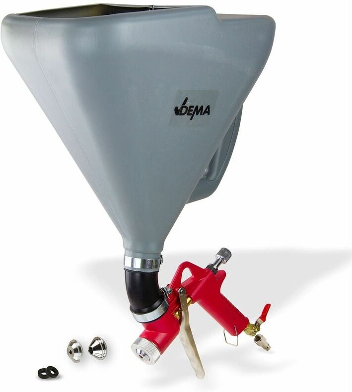 Druckluft Weißel-Spritze DWS 7500 Farbe Farbsprühpistole Sprüher Trichterpistole