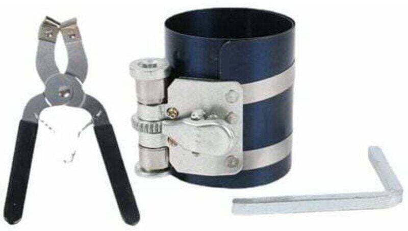 Auto-Kolbenringzange, 3-Zoll-Kolbenringkompressor 53-175 MM Zange zum Entfernen von Auto-Kolbenringen Werkzeuge zum Einb...