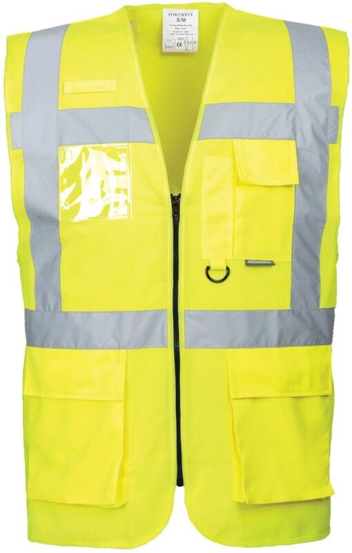 Hochsichtbare Executive-Weste - Berlin Gelb 7XL