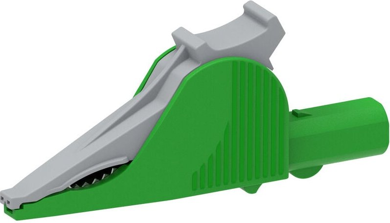 5066-IEC-CD1-V Krokodilklemme Steckanschluss 4 mm cat iii 1000 v, cat iv 600 v Grün - Electro Pjp