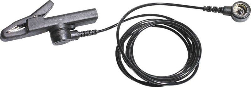 Bernstein Tools 9-343 ESD-Erdungskabel 1.50 m Druckknopf 10 mm, Krokodilklemme