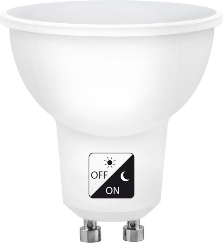 Matel Dämmerungssensor GU10 5W Kalt-LED-Glühbirne