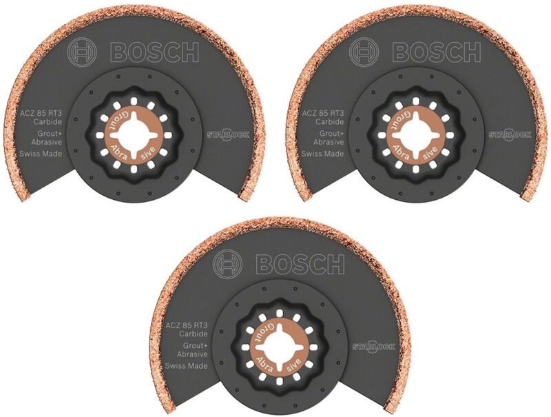 Thumbnail - Bosch 3x Carbide-RIFF Segmentsägeblatt Starlock ACZ 85 RT3 - 2608661642-3