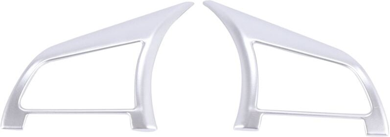 Tlily - abs Matte Lenkrad Knopfabdeckung Trim Chrom Autoaufkleber für Nissan Qashqai J11 2018 2019