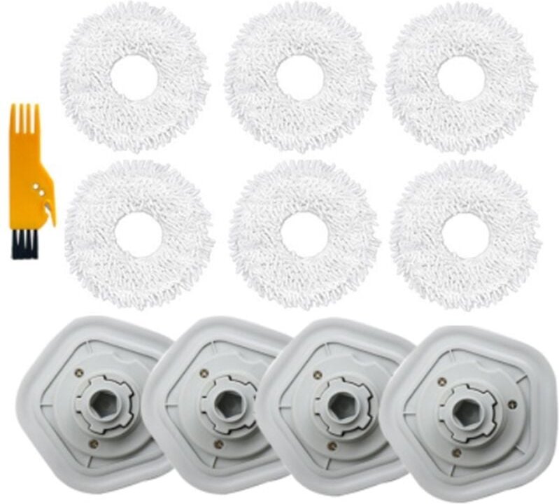 11-teiliges Ersatz-Ersatzteilset für Xiaomi Dreame W10/W10 Pro Staubsaugerzubehör, waschbare Reinigungsbürste aus Mopptu...