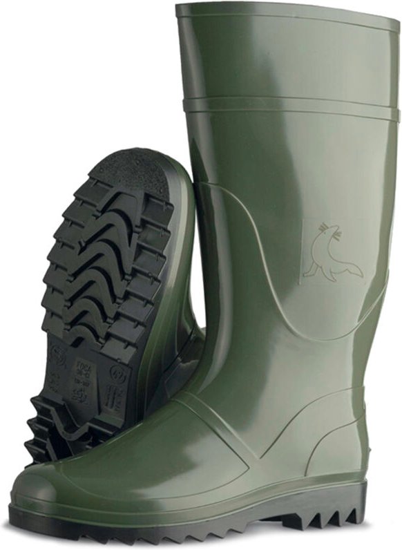 Stiefel dewasserstiefel olivgrün hoher Stock Größe 41