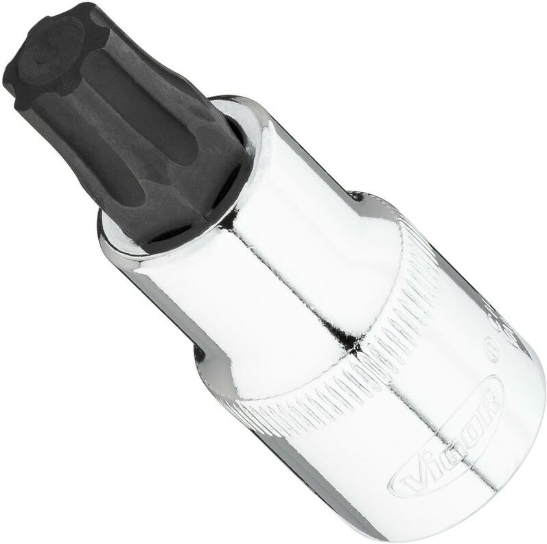 Vigor - t+ Schraubendreher-Einsatz ∙ V7055-IP55 ∙ 1/2 Zoll (12,5 mm) Vierkant hohl ∙ Innen torx® Plus Profil ∙ sw T55+