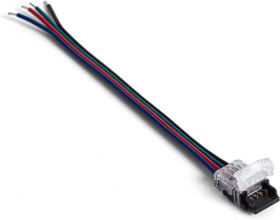 Clip-Verbinder mit Kabel IP20 für LED-Streifen rgb