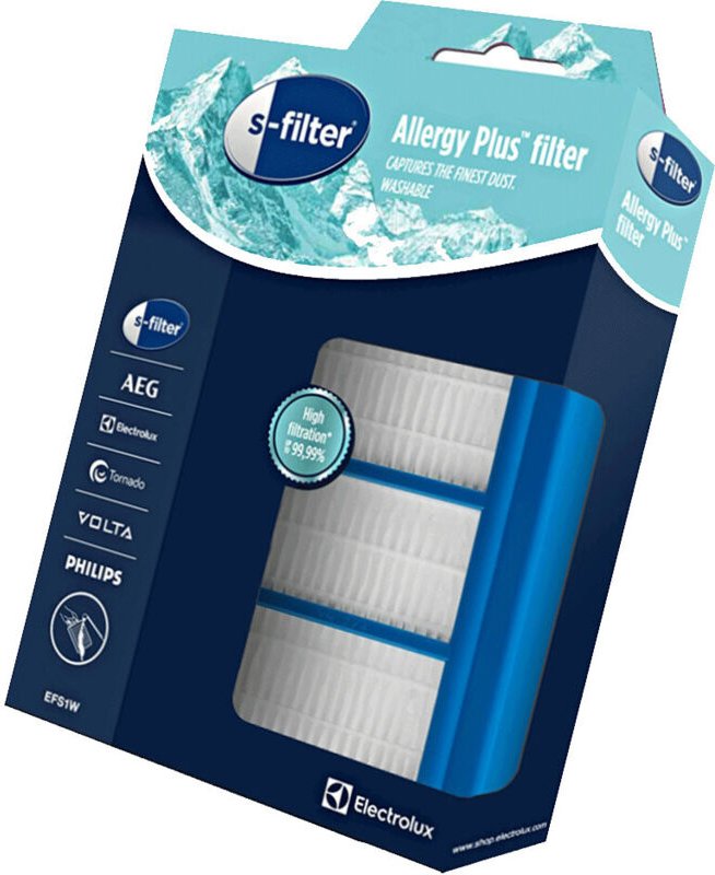 Ersatzteil - sos Accessoire Filtre Hepa EFS1W original S-filter Allergy pour Aspirateur Electrolux 9001677688 - Electrol...