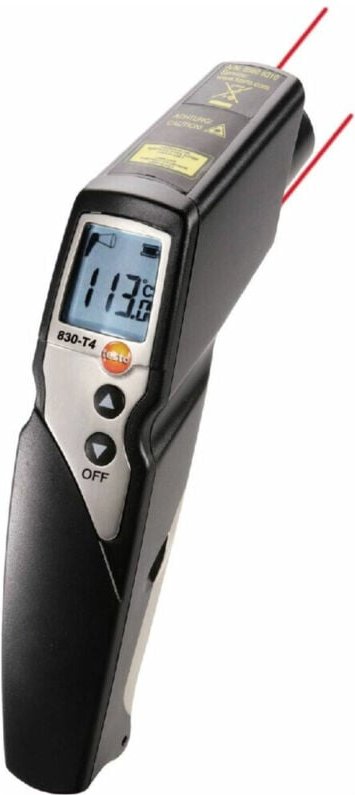 Testo - 830-T4 Infrarot-Thermometer Optik 30:1 -30 - +400 °c Kontaktmessung