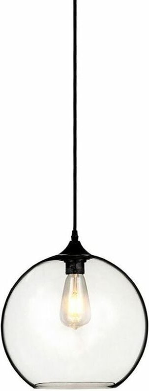 Pendant Light 1MT E27 Elegant Stylish Ф300mm - Mod.VT-7302 - SKU 3865 - Glas Transparent