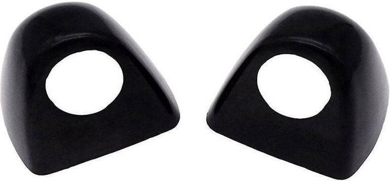 Woosien - Paar Auto-Scheinwerferwascher-Sprühkappe, Düsenabdeckung 61677145235 61677145236 für X5 E53 2003 2004 200