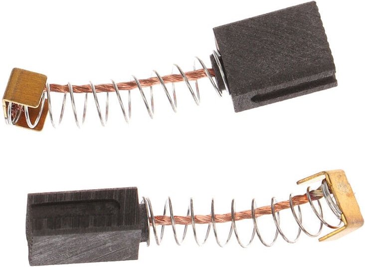 Trade-shop - 2x Motorkohlen Kohlebürsten Schleifkohlen 6x10x14mm für Parkside pbh 1500 A1 Bohrhammer, duro dms 710 e Ele...