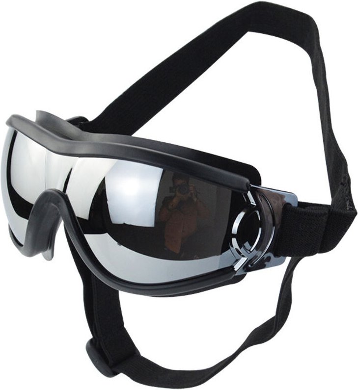 Hundebrille, Haustierbrille, Augenschutz, winddicht und wasserdicht, für mittelgroße und große Hunde