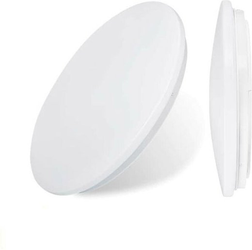 Flächen-LED-Wandleuchte EDM 6500K 12W - 840 Lumen 26,5x5,7cm