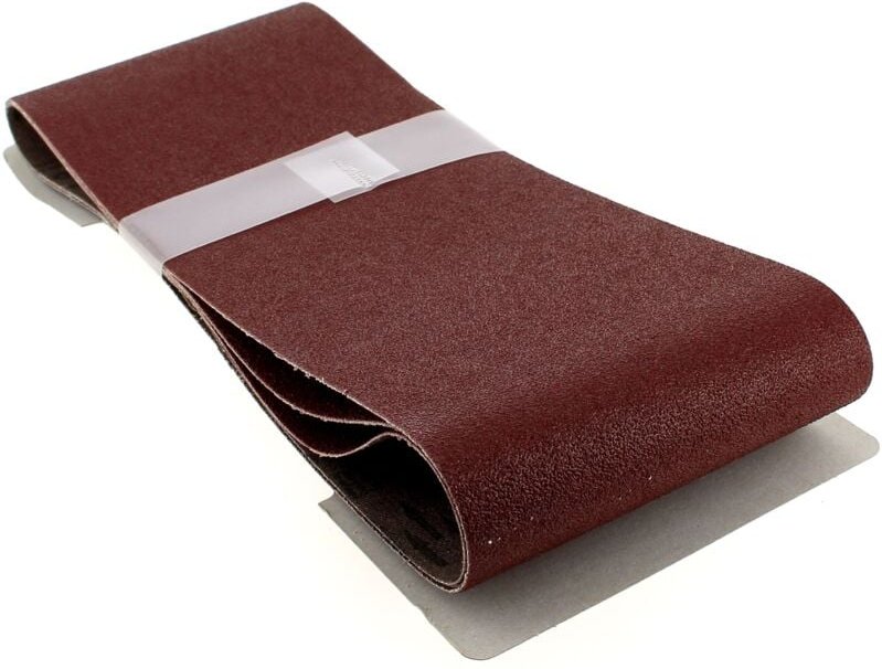 Schleifbänder 100x560 80g pro 3 Stück für Schleifmaschine Ryobi