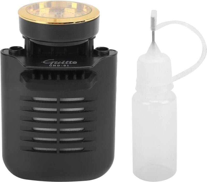 Lntyq Humidificateur de Trou de Son de Guitare Acoustique Hygromètre de Guitare Portable Hygromètre de Guitare Système d...