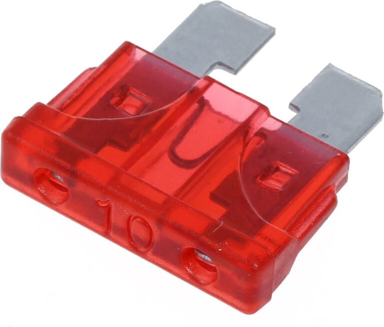 50x Motorrad Auto atc ato Flachsicherung rot 10A