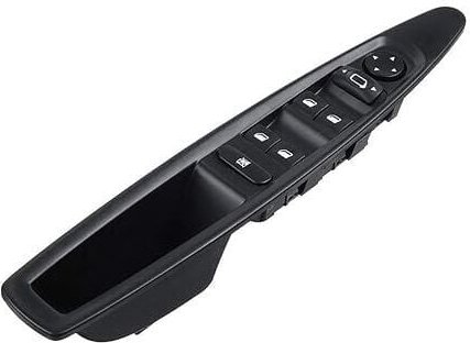 Jusch - Fensterheber C4 vorne links Antriebsseite Elektrischer Schalter Druckknopf, Fensterheber-Steuerschalter für Citr...