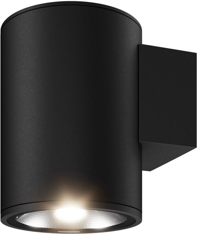 Maytoni - Wandleuchte Außenleuchte Wandlampe led Graphit Metall Glas Spotleuchte h 12 cm