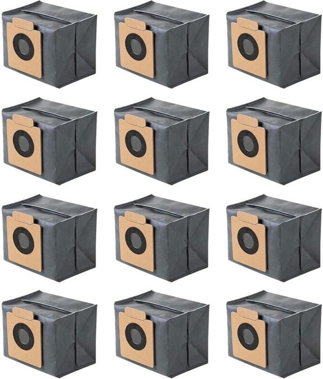 12er-Pack Staubbeutel für die Absaugstation des Roboterstaubsaugers X8 Pro