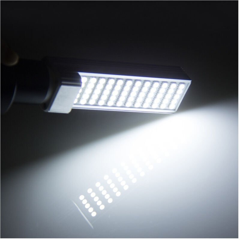 Trade Shop Traesio - Trade Shop - G24 pl 15W 220V 60 led Strahler Birne Lampe Warm Kalt Weiß Licht -